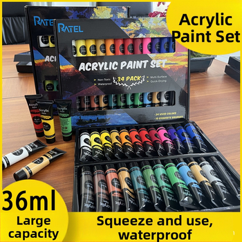 Akrüülvärvide komplekt, kaubamärk Yijia; maht 36 ml; pakk: karp; litsentsiga privaatne silt: Jah