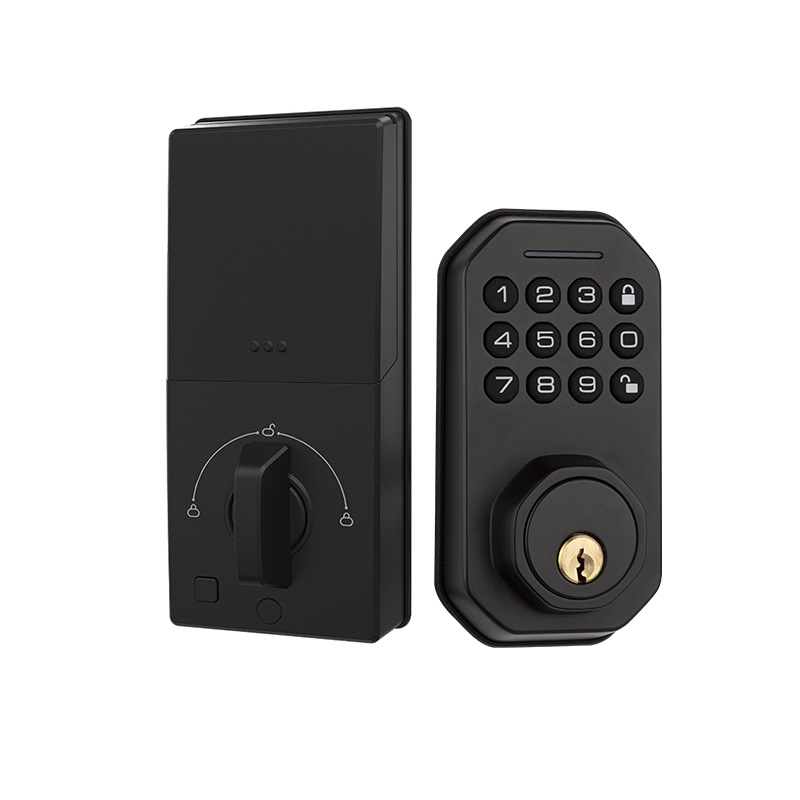 Умна Bluetooth ключалка за врати, цинков сплав, модел PE2-TY, тип числов, дебелина на заключващия прът 80, разстояние между пръчките 50