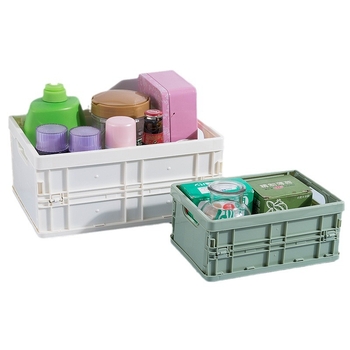 Plastikust kokkupandav ladustuskorv Xin Wan Ting, mudelid 7711/7722, mõeldud välitingimusteks, telkimiseks ja auto tagaosas korraldamiseks; sobib puuviljadele, köögiviljadele, kosmeetika- ja ehetele ning raamatutele.