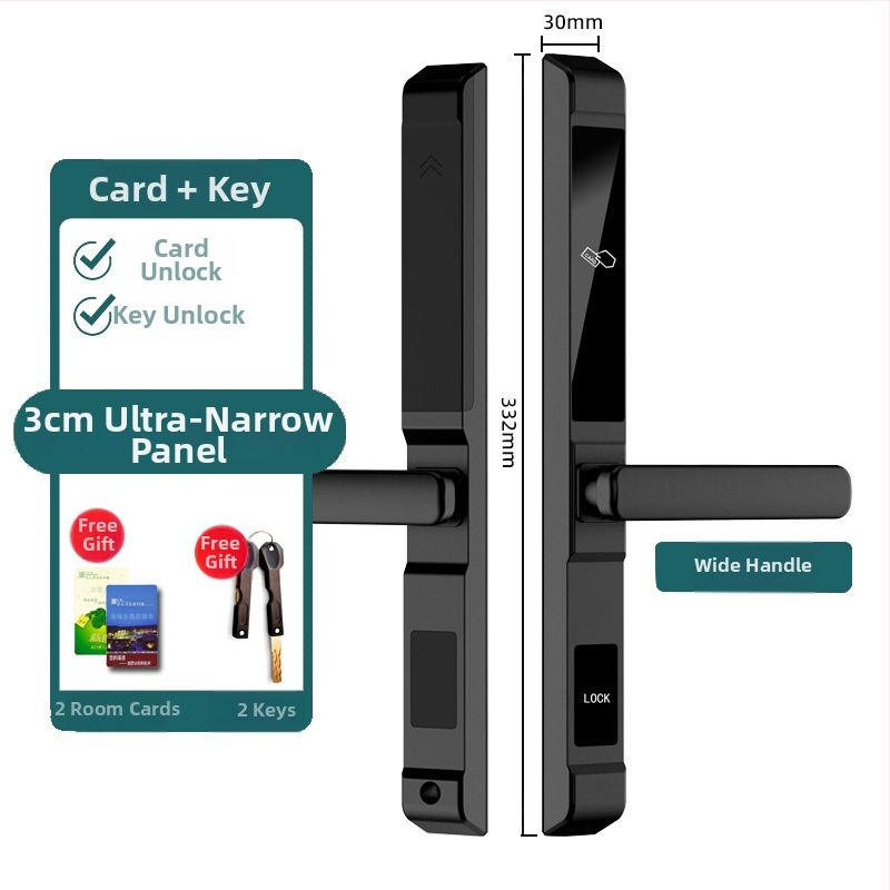 Замък за врати с пръстов отпечатък, модел QDA6, водоустойчив, за врати от алуминиева сплав, капацитет 100 отпечатъка, сканиране <0,5 s, процент фалшив прием 0,0001, диапазон -10°C до 75°C