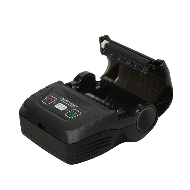 Преносим Bluetooth принтер за касови бележки с USB, термална хартия, ширина печати 20–55 мм, батерия 7.4V 2000mAh