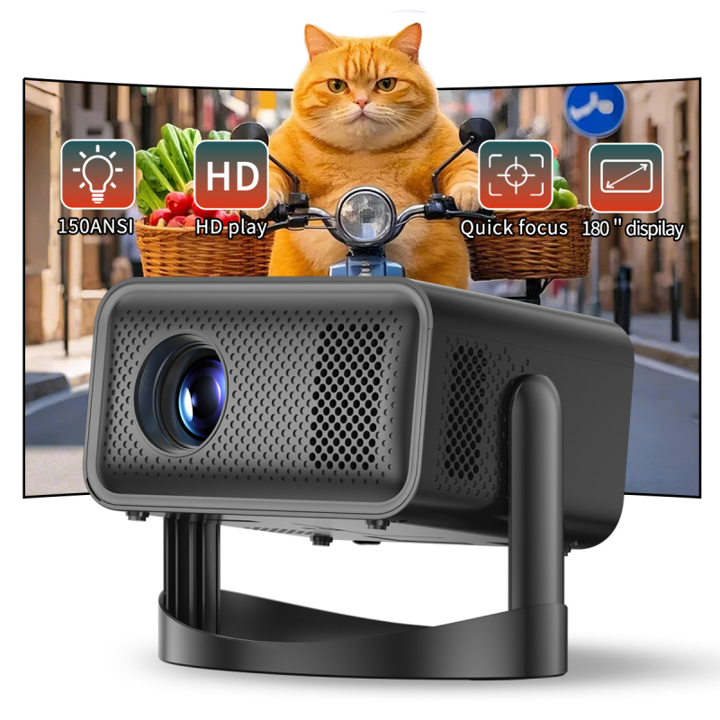 Домашен проектор Yingmai 720P (1280x720), 45W, 150 ANSI