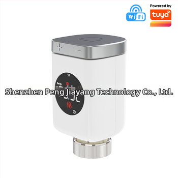 TRV801W Nutikas radiaatoriventil, Wi‑Fi, LED-digitaalne ekraan, DC 4.5V, toru paigaldus