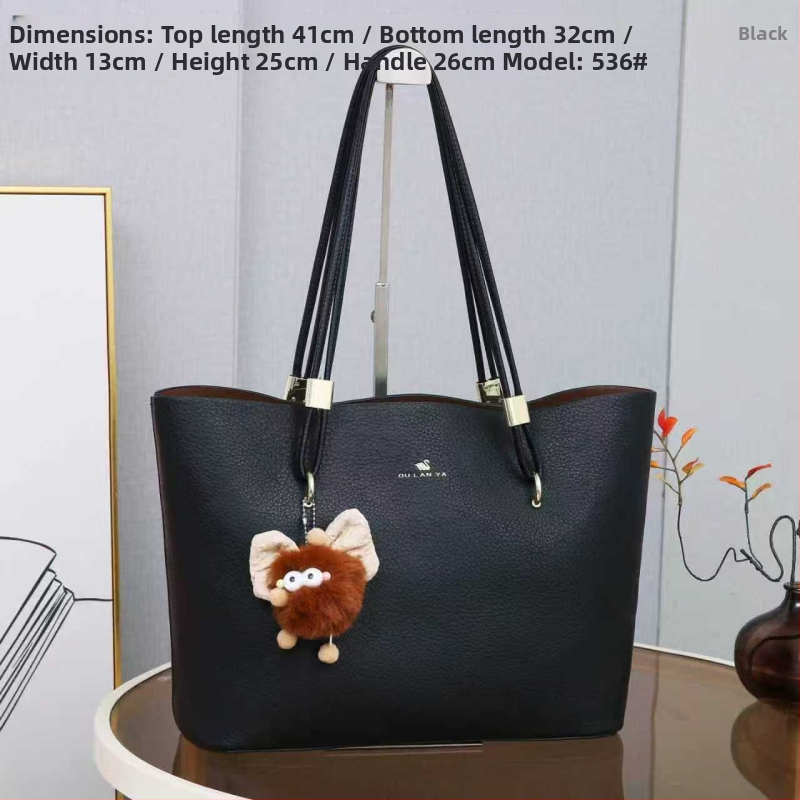 PU sieviešu Tote soma, vertikāla kvadrātveida forma, magnētiska aizdare, iekšējie kabatiņi ar rāvējslēdzēju un dokumentu kabatiņa, poliestera oderējums