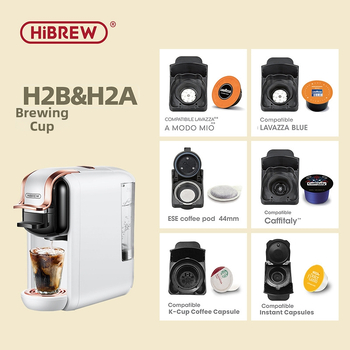 HiBREW ST-514 kohvimasin — kaasaegne minimalistlik stiil, ühtne disain, välja antud 2018