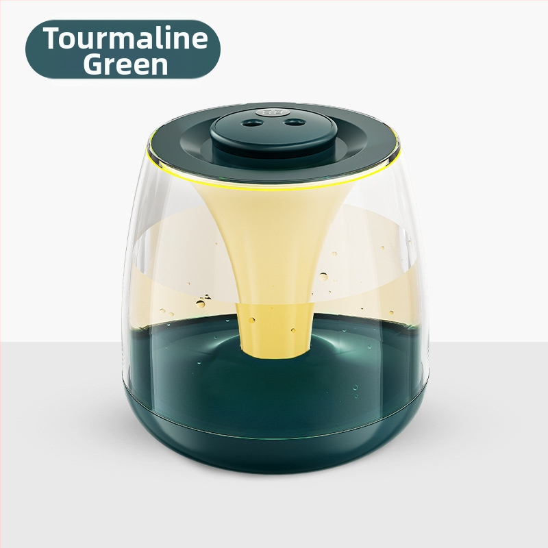 Настолен ароматерапевтичен овлажнител, ултразвуков, резервоар 2.6–4.0 л, покритие 21–30 м², 2 изхода за мъгла, таймер над 8 ч