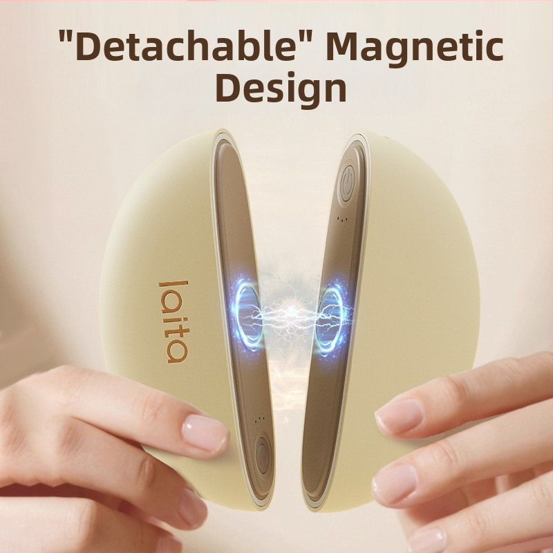 Magneetiline eraldatav USB käe soojendi, 5V, 22W, alumiiniumilehe soojusjaotus, sisseehitatud aku 2000–4000mAh, tööaeg 3–6 tundi