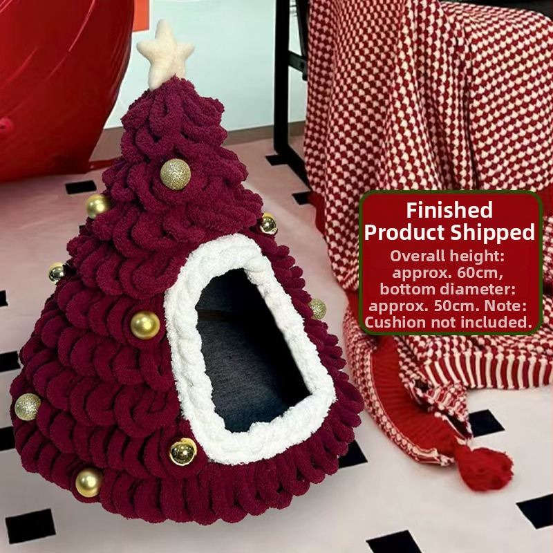 Kassi pesa feltsist - pool-suletud, konuskujuga kujundus, sisekasutuseks, hoiab sooja