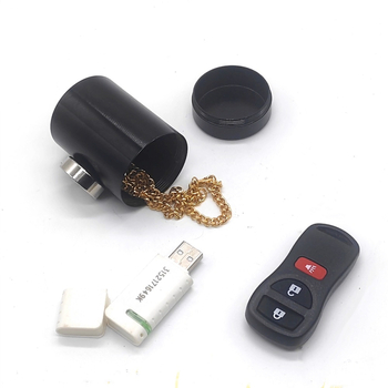 Алуминиева магнитна кутия за съхранение със скрит сейф, печат на лого и персонализирана обработка, IP разрешение: Не