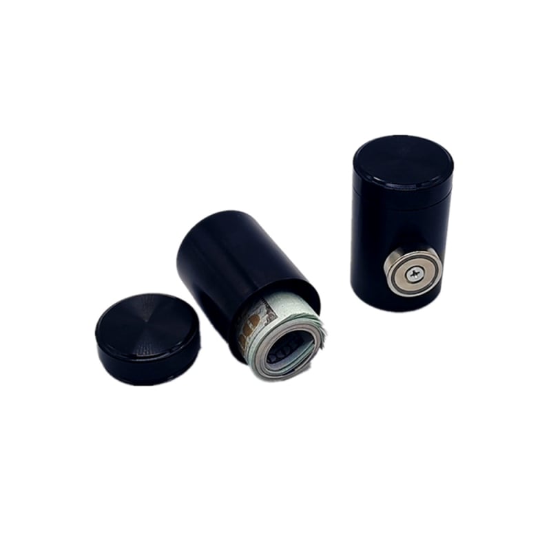 Алуминиева магнитна кутия за съхранение със скрит сейф, печат на лого и персонализирана обработка, IP разрешение: Не