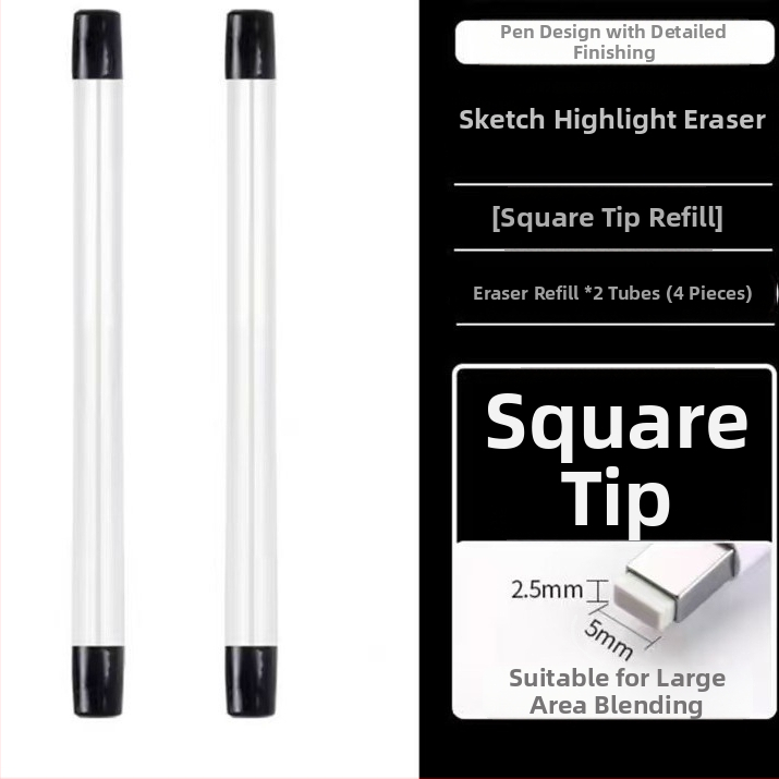 Gumipliiats kunstile, bränd Tombow/Dragonfly, mudel Rubber pen, materjal kummi, neto kaal 0.2 g