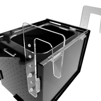 Аквариумна изолационна кутия – акрил, три отделения, изолационна функция, инкубатор за размножаване риби, марка Cuttlefish