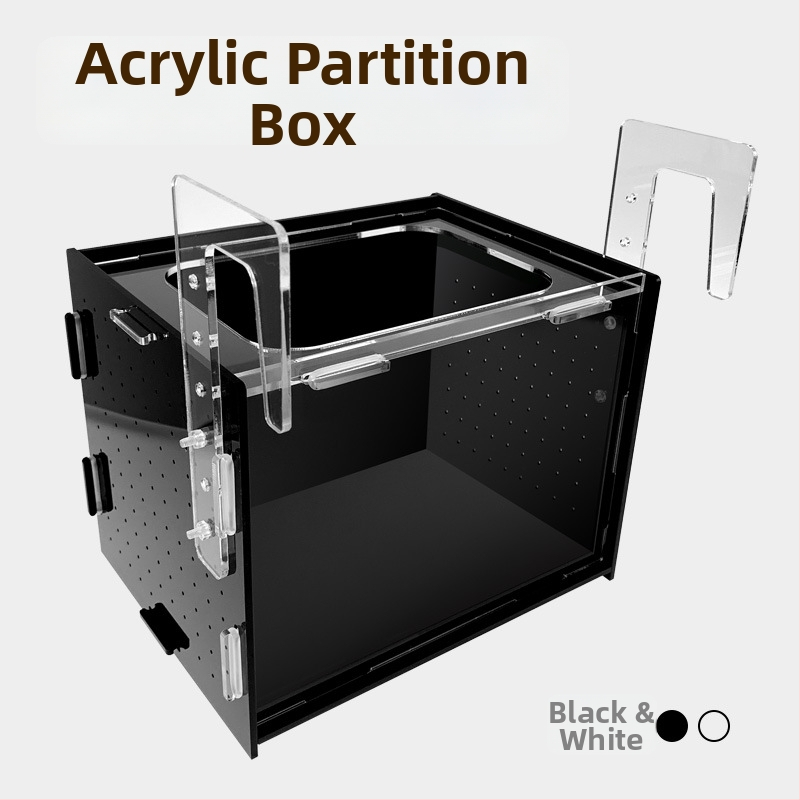 Akvaariumi eralduskarp – akrüül, kolmeosaline disain, eraldusfunktsioon, paljundusinkubatsioon, kaubamärk Cuttlefish