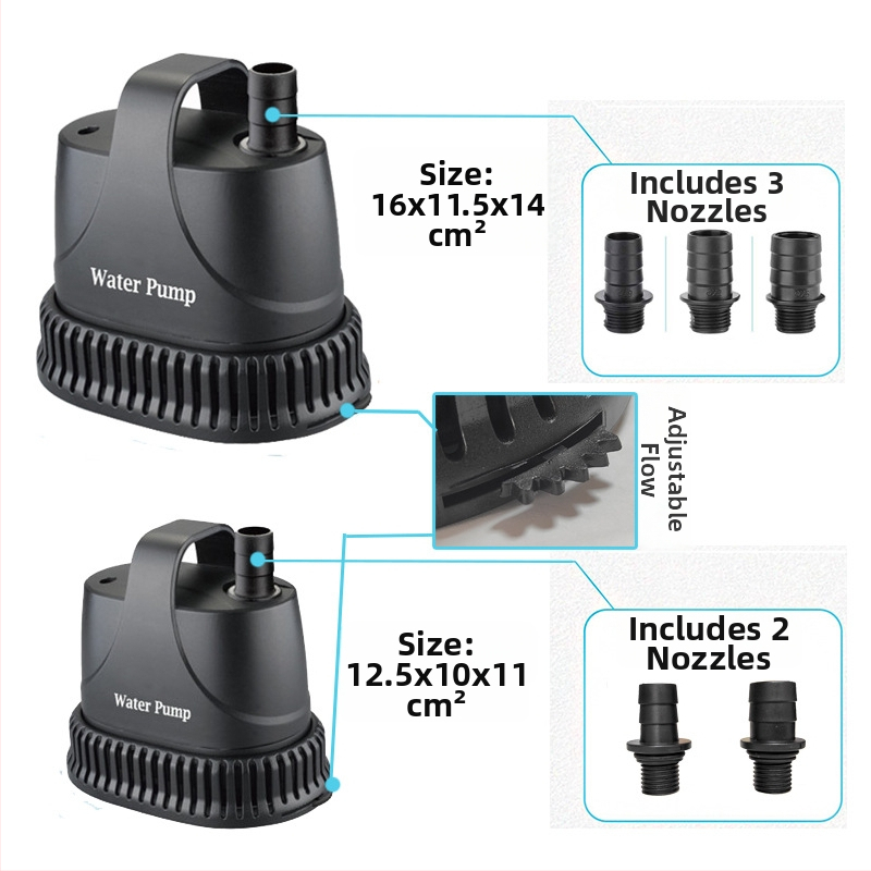 Akvaariumi allveepump — ABS materjal, Seabillion bränd, akvaariumi filtreerimiseks ja fontääniks, päritolu: Zhongshan, Guangdong