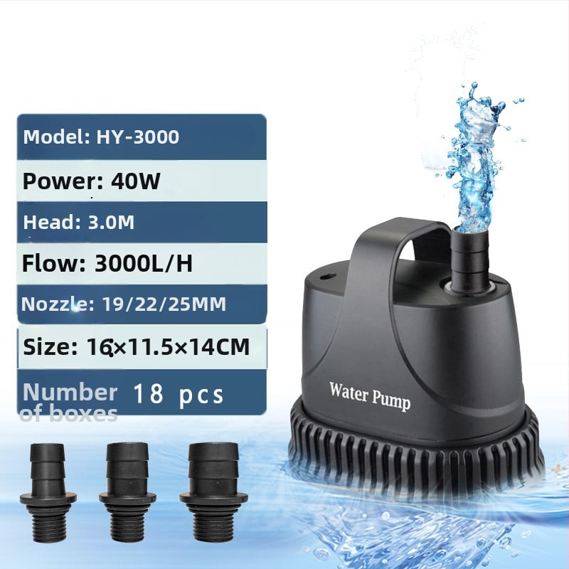 Akvaariumi allveepump — ABS materjal, Seabillion bränd, akvaariumi filtreerimiseks ja fontääniks, päritolu: Zhongshan, Guangdong