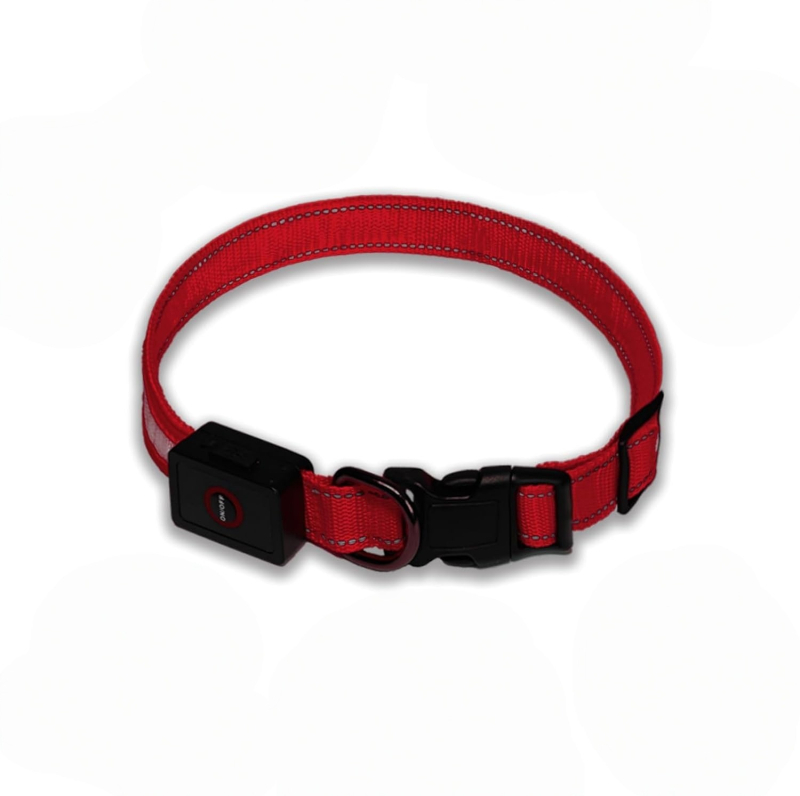 USB-laadimisega LED-valgustusega kaelarihm kassidele ja koertele, kõrge heledusega ja suure mahutavusega akuga