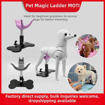 Reguleeritav silikoonist koera seiseabi, südamekujuline väike pink hoolduseks