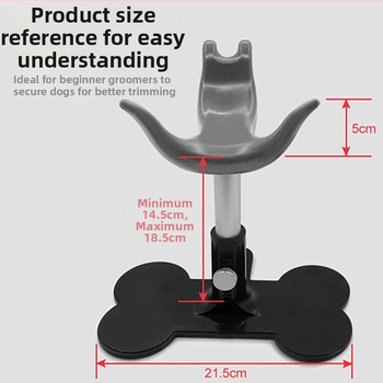Reguleeritav silikoonist koera seiseabi, südamekujuline väike pink hoolduseks