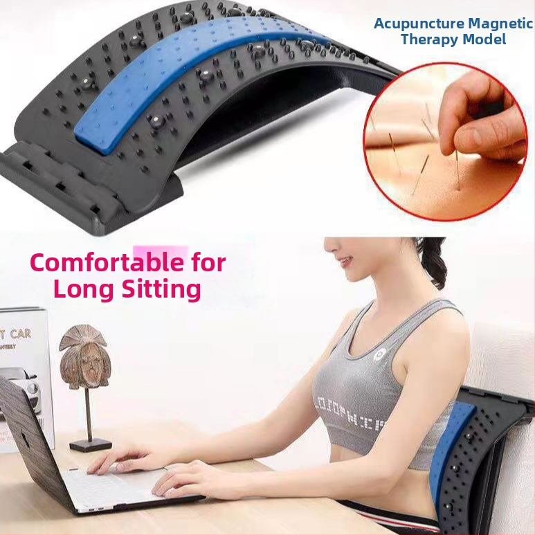 Ágyéki masszírozó és gerinc-korrektor, otthoni traction készülék mágneses terápiával