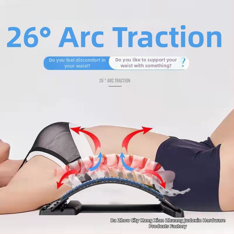 Масажор за кръста и коректор на лумбалния отдел за домашна тракция с магнитотерапия
