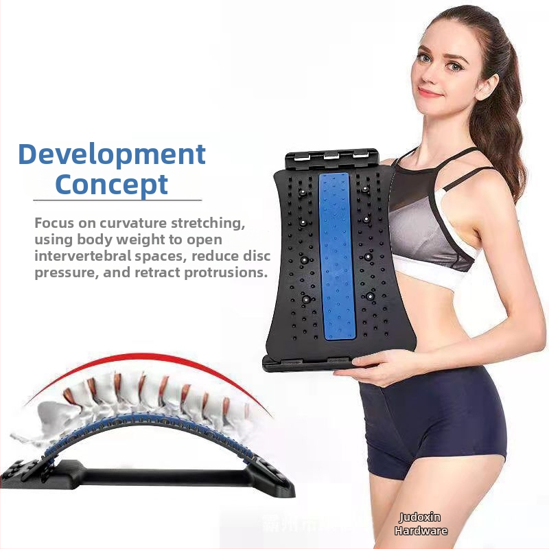 Ágyéki masszírozó és gerinc-korrektor, otthoni traction készülék mágneses terápiával