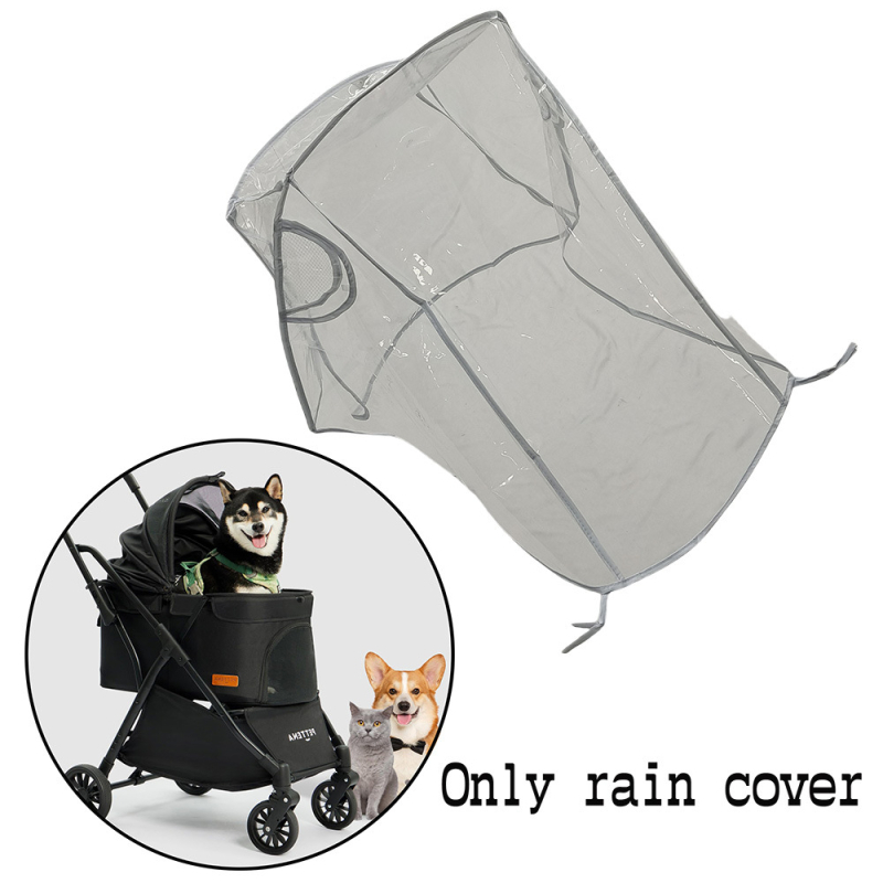 Покривало EVA за автомобил за домашни любимци – прозрачно, водоустойчиво, прахозащитно и студозащитно пончи – модел ZYBA, лого по заявка