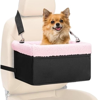 Koera autoistme booster metallraamiga, kahekordne (materjal: kangas)