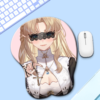 Bobo randme hiirepadja — naturaalne kumm, ühepoolne, karikatuuristiil, kuumtransferi tehnika, kohandatav logoga (OEM)