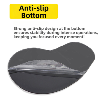 Bobo randme hiirepadja — naturaalne kumm, ühepoolne, karikatuuristiil, kuumtransferi tehnika, kohandatav logoga (OEM)