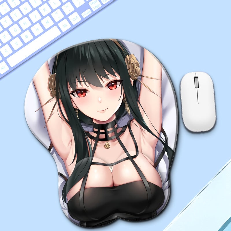 Bobo randme hiirepadja — naturaalne kumm, ühepoolne, karikatuuristiil, kuumtransferi tehnika, kohandatav logoga (OEM)