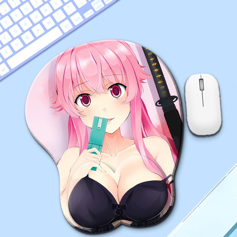 Bobo randme hiirepadja — naturaalne kumm, ühepoolne, karikatuuristiil, kuumtransferi tehnika, kohandatav logoga (OEM)