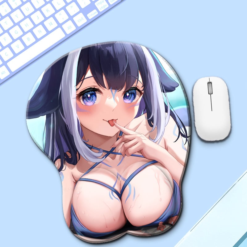 Bobo randme hiirepadja — naturaalne kumm, ühepoolne, karikatuuristiil, kuumtransferi tehnika, kohandatav logoga (OEM)