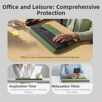 Integreeritud klaviatuuritugi, randmealuse padja mälupaga, ühepoolne, libisemiskindel, STK01