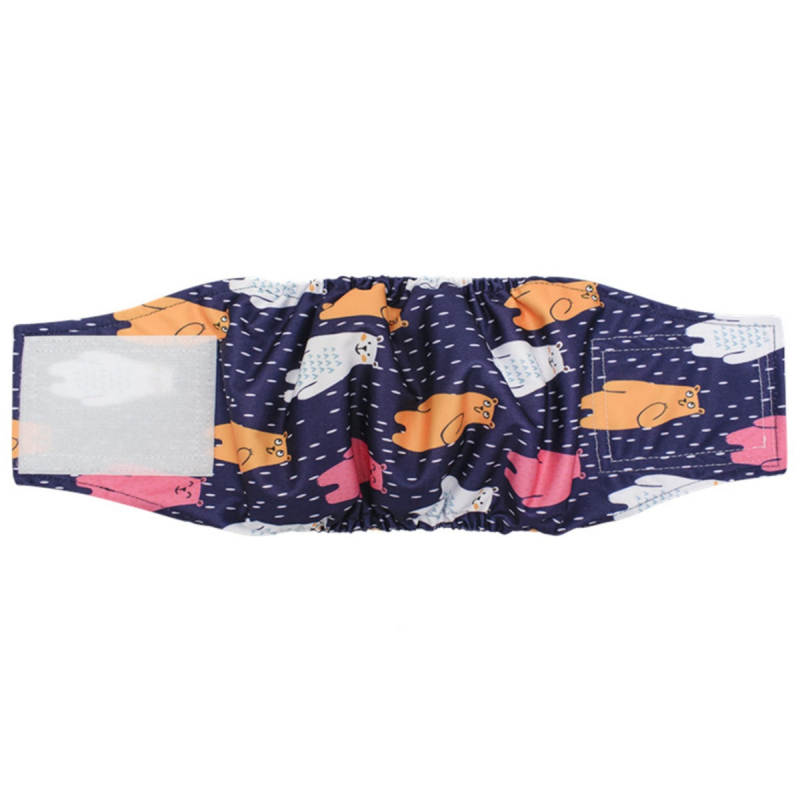 Кучешки санитарни панталони, полиестер, миещи се и повторно използваеми, унисекс