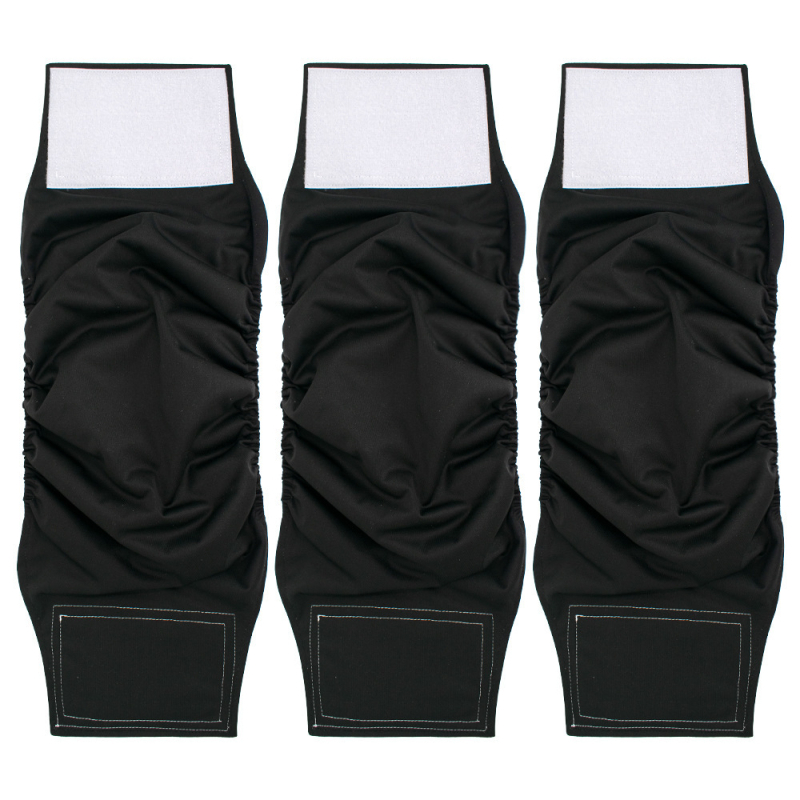 Кучешки санитарни панталони, полиестер, миещи се и повторно използваеми, унисекс