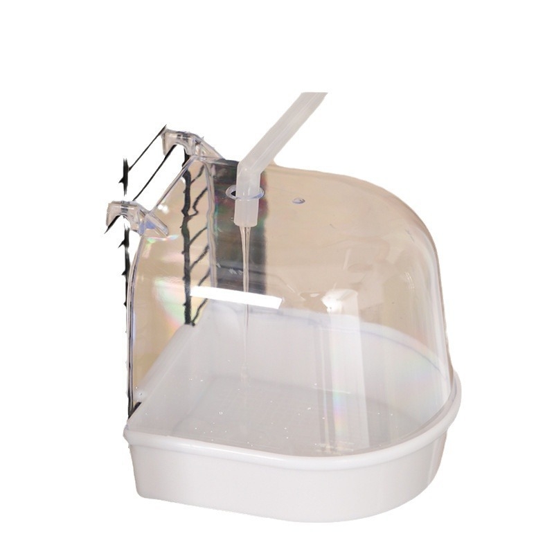 Xingxingwen папагалска вана за къпане — аксесоар за клетка, принадлежности за папагали, вана за къпане за птици