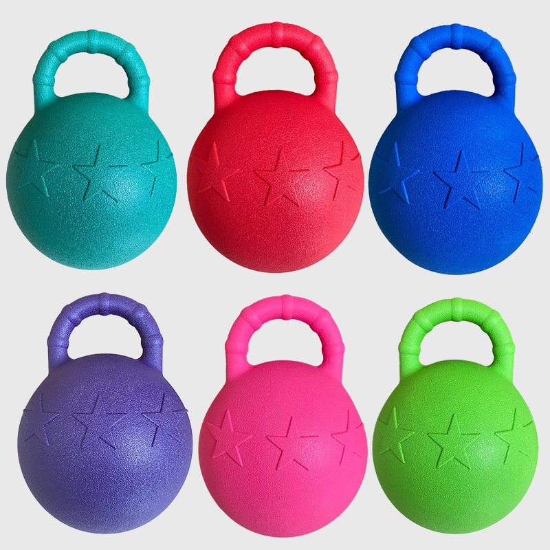 Топка за конска играчка, удароустойчива PP тренировъчна топка, персонализирана