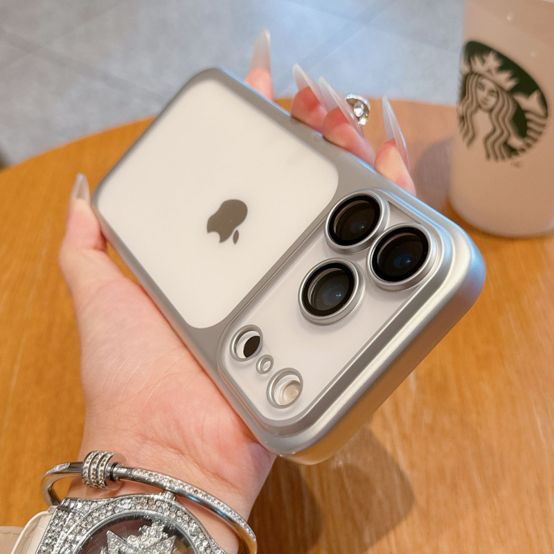 Čvrsta zaštitna futrola za iPhone 15, 16 i 17 seriju, elektroplating završna obrada, odvodi toplinu, zaštita od padova, otporna na otiske prstiju