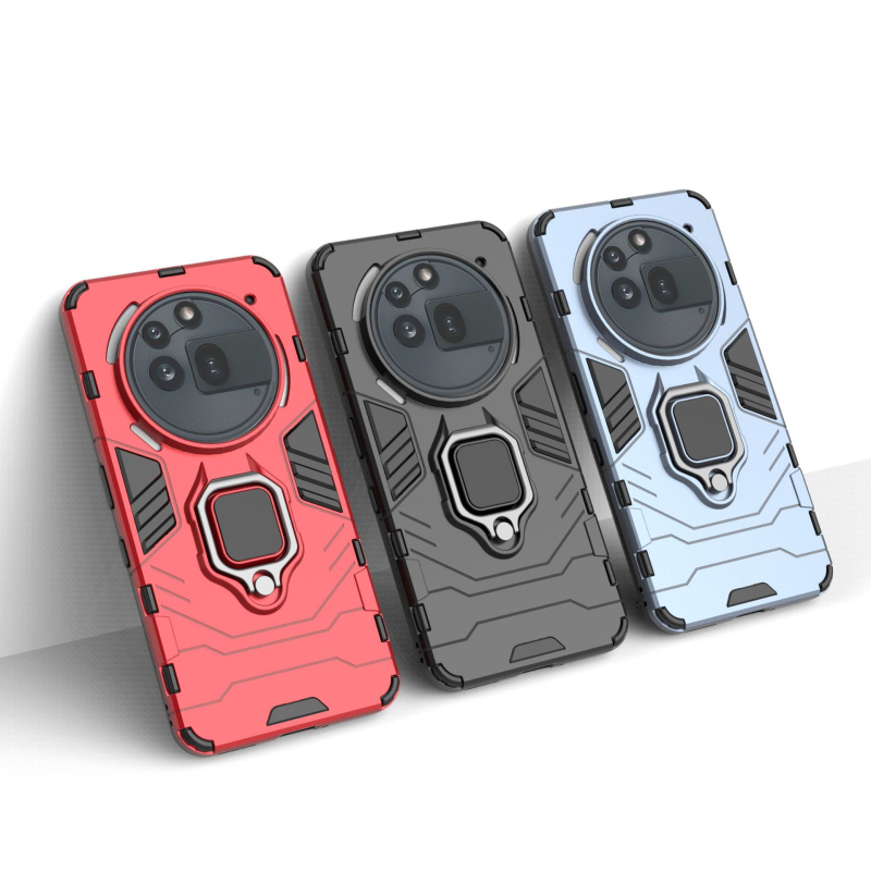 Torbica s prstenom za Nothing Phone3A Pro — stražnji poklopac, TPU+PC, ubrizgavanje