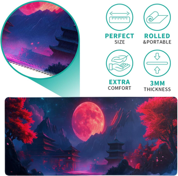 Laudamat – looduslik kumm, libisemisvastane, termotransfertrükk, kohandatud logo