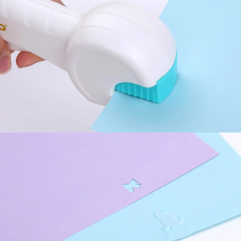 Комплект машина за ембосинг – пластмасов, за DIY ембосинг и релефен ефект, модерен минималистичен стил