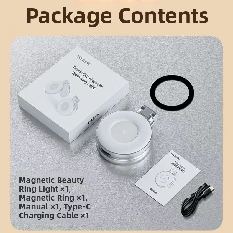 MagSafe fotografavimo laikiklis išmaniesiems – magnetinis pritvirtinimas, belaidis Bluetooth valdymas, vaizdo stabilizavimas, ABS korpusas, suderinama su Apple ir Android