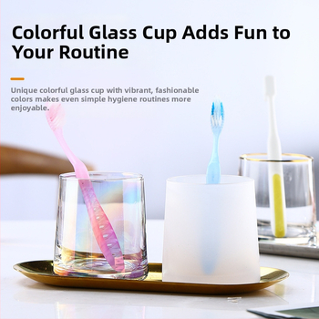 Geya Crystal klaasist suuloputusklaas hotellidele ja külalistemajadele - vannitoa jaoks