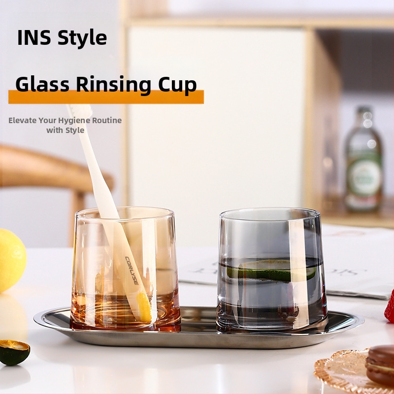 Geya Crystal stiklo burnos skalavimo taurė viešbučiams ir svečių namams - vonios kambariui