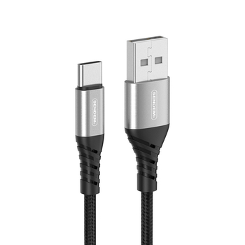 3-in-1 Pletots Datu Kabelis Ātrai Uzlādei (Lightning, Micro USB, Type-C), Maksimālais Straums 5A