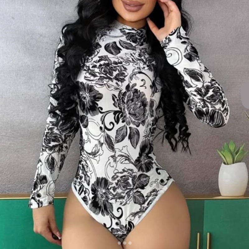 Costum de baie întreg cu mâneci lungi, imprimeu 3D digital cu model cartoon, material Milk Silk cu 30% elastan