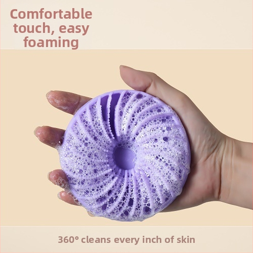 Eksfoliējoša silikona vannas birste ķermenim, bērniem draudzīga, pielāgojama, iepakojumā 200 gab.