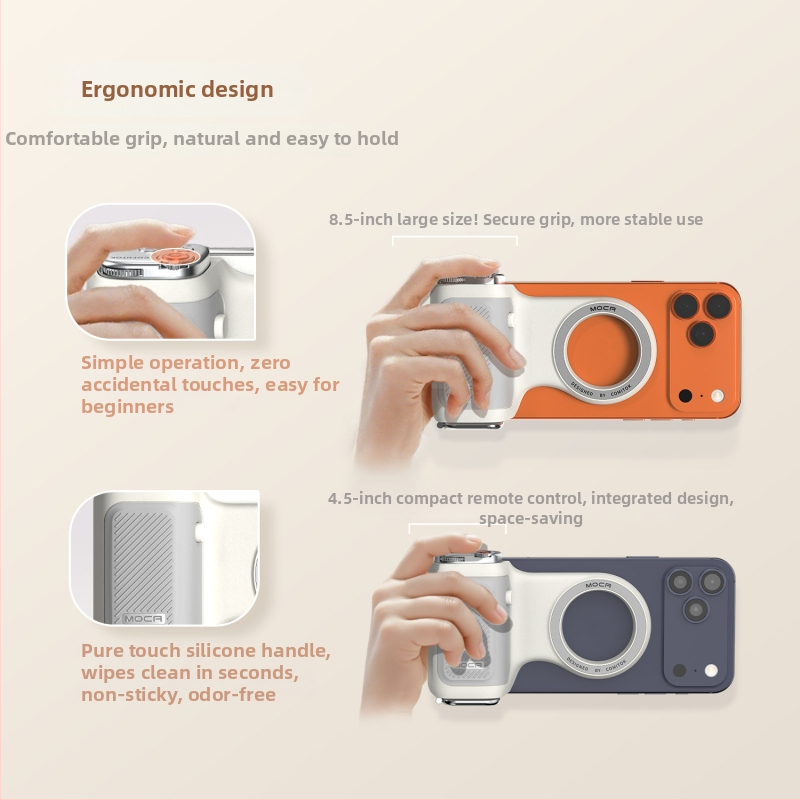 COMITOK Moca Magsafe magnētiskais palīglīdzeklis fotografēšanai (ABS materiāls • slodze 1–2 kg • svars 0.109 kg)
