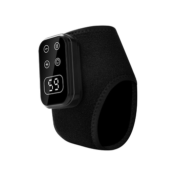 Grafeniga pahkluu kaitsega jalamassöri, poolkatte kujundus, jalgade soojendaja, elektriline kuumendav massaaž, puutetundlik juhtimine, vibratsioon ja soojendus