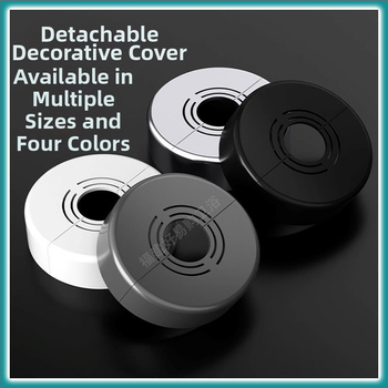 Dekoratiivne kate nurga ventiilile ja dušile – ABS, kaasaegne minimalistlik stiil, litsentsitav privaatne märgistamine, kvaliteedi garantii